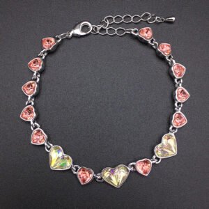 Swarovski Element Heart Bracelet