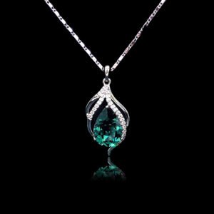 Teardrop Swarovski element necklace wholesale