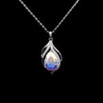 Teardrop Swarovski element necklace wholesale