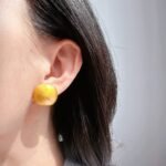 Wholesale Brushed Metal Square Stud Earrings featuring hand-brushed square studs on copper base plated in 18K gold and platinum from junejewelry.com—factory price, free shipping.