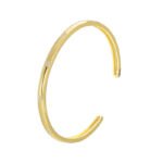 Buy wholesale triangle cuff bracelets. Simple, stylish, and adjustable, these 14K gold and platinum plated open cuff bracelets feature a modern triangle texture with CZ stone detailing. Free shipping at junejewelry.com.