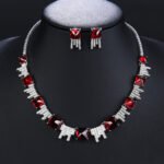 Wholesale luxury zircon set with yellow cushion-cut stones and gold plated copper from JuneJewelry.com – high-quality 925 silver needle bridal jewelry.