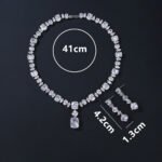 Wholesale Gold Plated Zircon Set on a copper base with sparkling zircon main stones from JuneJewelry.com – unique, high-quality, true gold-plated fashion jewelry for bulk buyers.