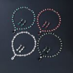 Wholesale Gold Plated Zircon Set on a copper base with sparkling zircon main stones from JuneJewelry.com – unique, high-quality, true gold-plated fashion jewelry for bulk buyers.