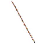 Wholesale Ruby Zircon Bracelet featuring red and clear marquise stones on platinum plated copper from JuneJewelry.com