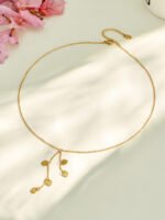 316L stainless steel abstract line face heart lariat and lion emblem pendant necklace collection wholesale