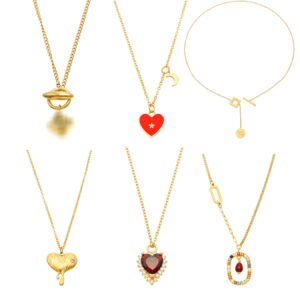 316L stainless steel charm and pendant necklace collection wholesale