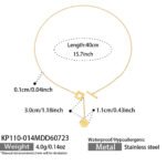 316L stainless steel charm and pendant necklace collection wholesale