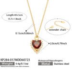 316L stainless steel charm and pendant necklace collection wholesale