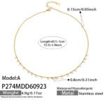 316L stainless steel cubic zirconia charm station necklace wholesale